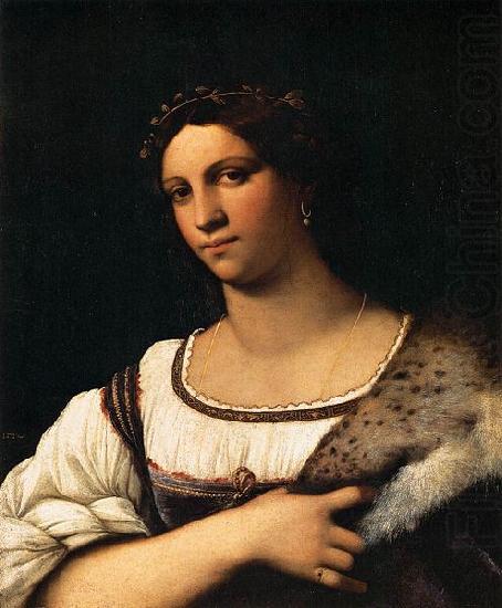 Sebastiano del Piombo Portrait of a Woman china oil painting image